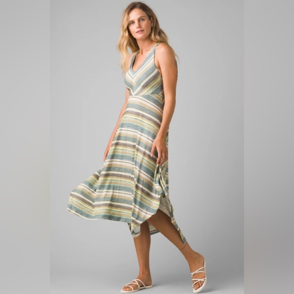 prAna Women's Saxon Dress Size L